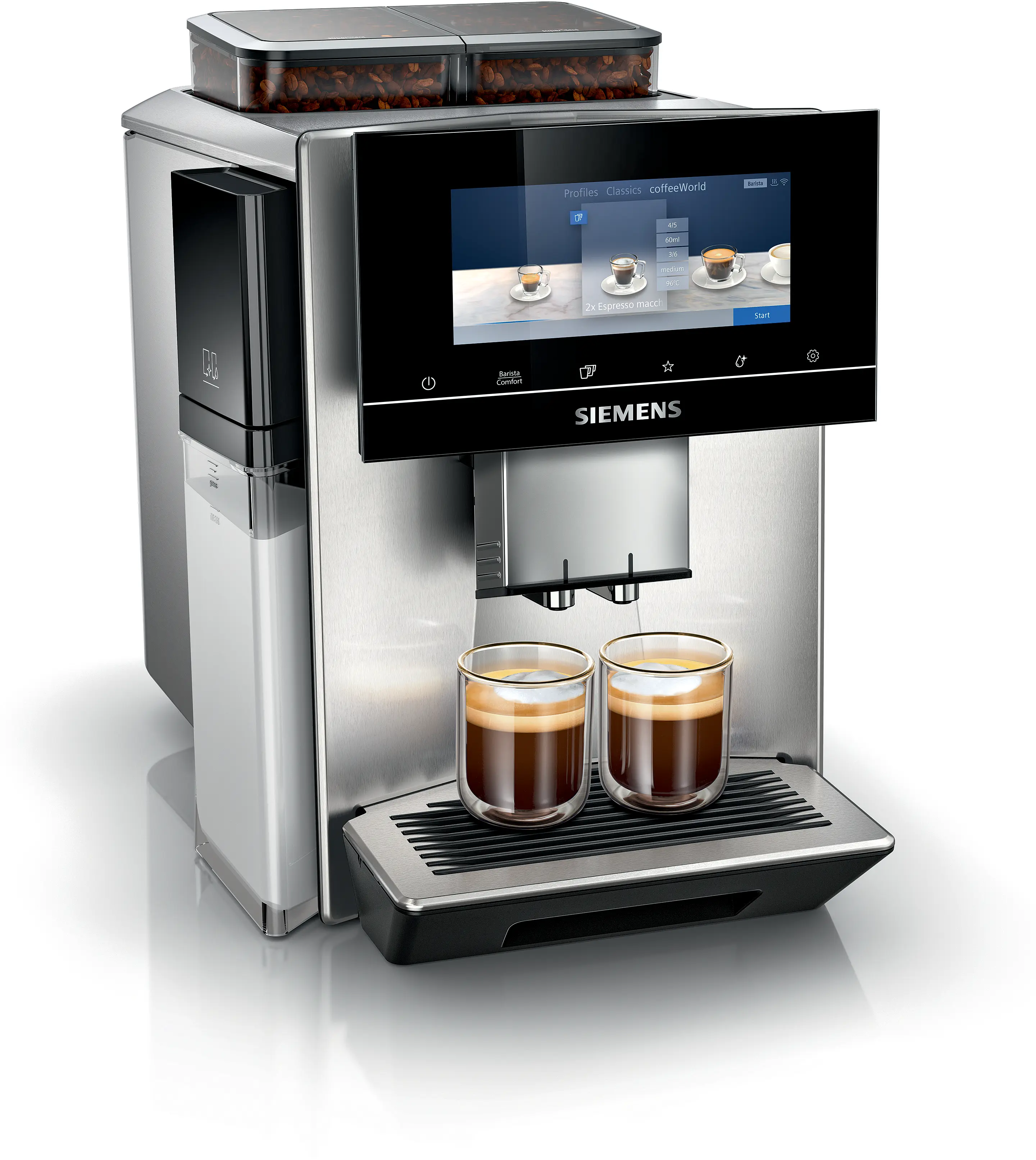 Kaffeevollautomat EQ900 plus aus Edelstahl