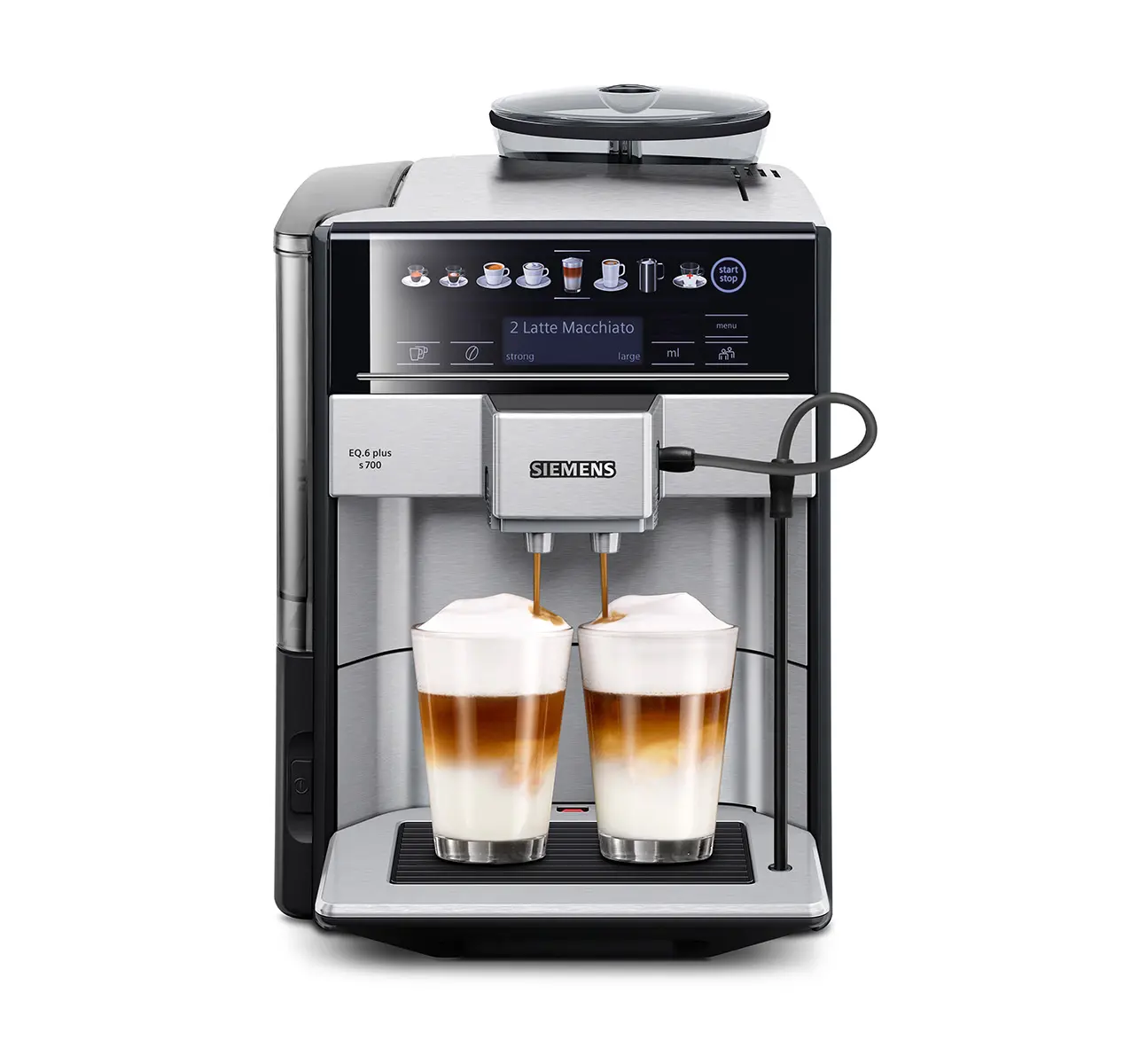 Kaffeevollautomat EQ6 plus s700 Edelstahl