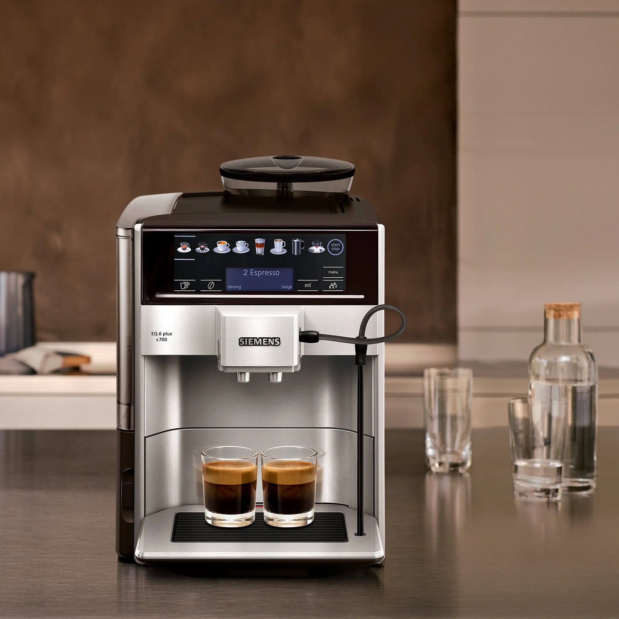 Kaffeevollautomat EQ6 plus s700 Edelstahl