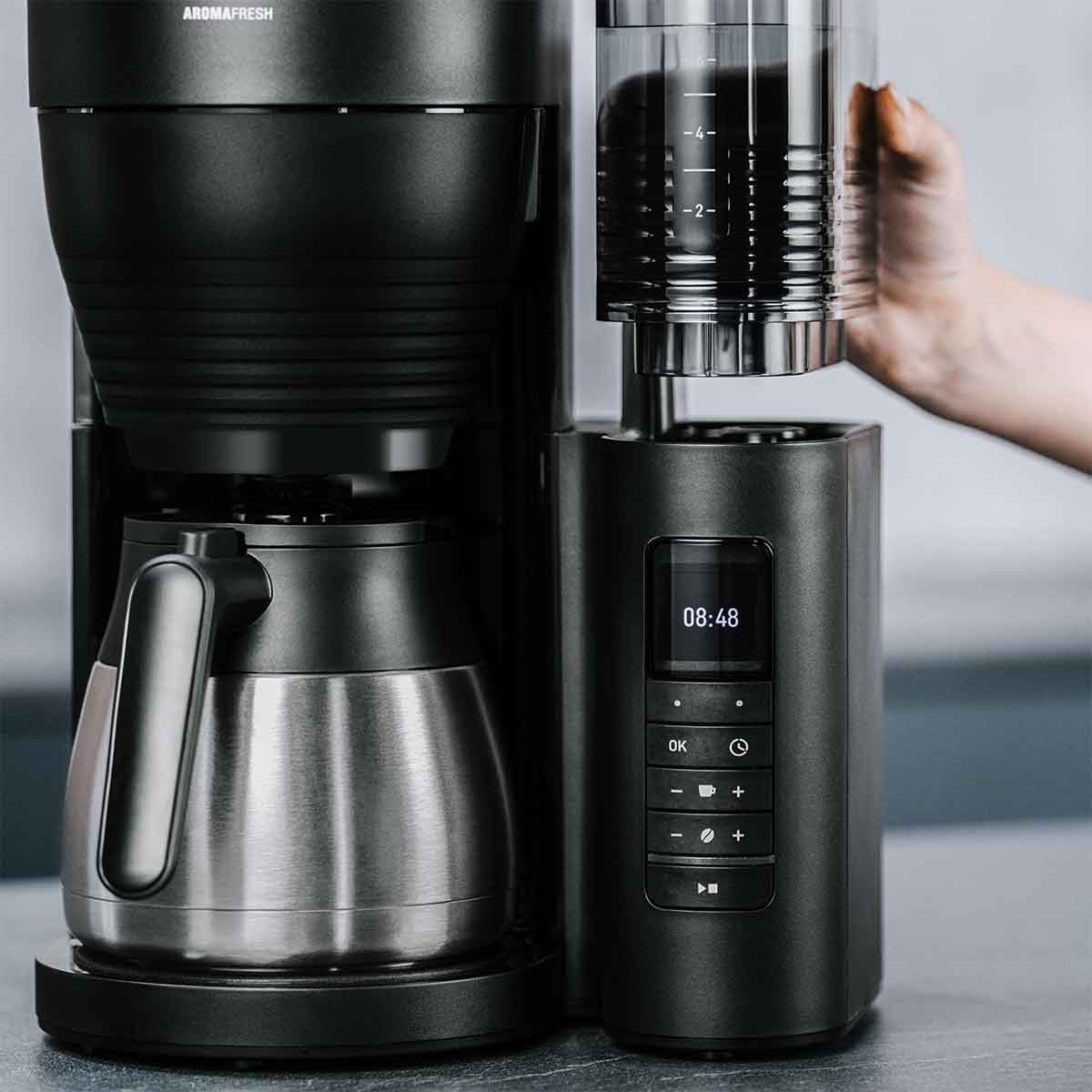 Filterkaffeemaschine mit Mahlwerk Melitta AromaFresh Therm Pro 1030-11