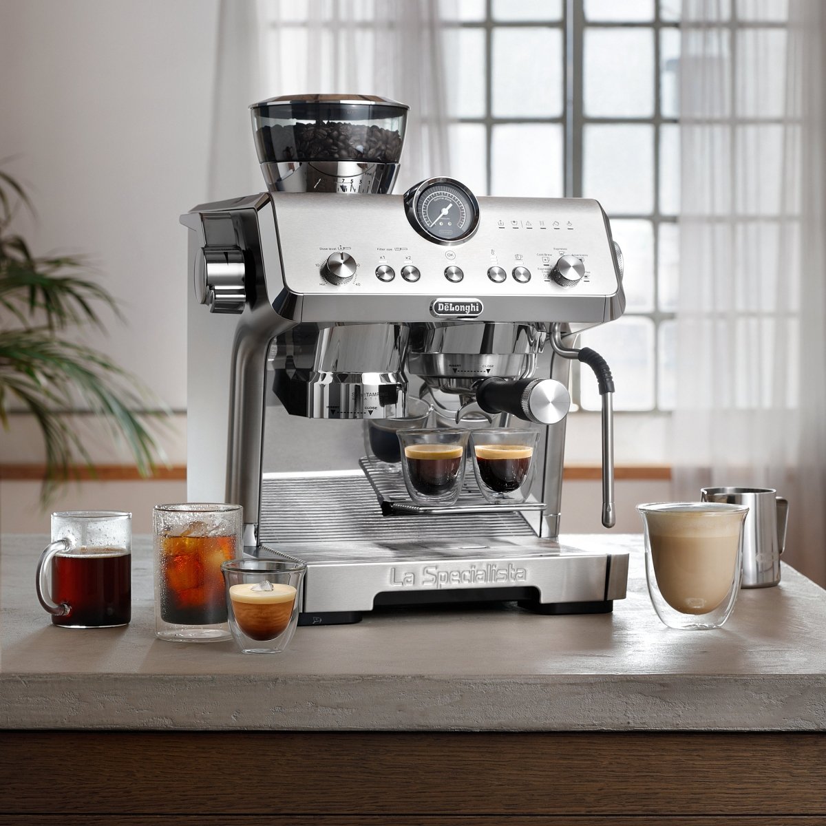 De’Longhi – La Specialista Opera – Espressomaschine mit Cold Brew (EC9555M)