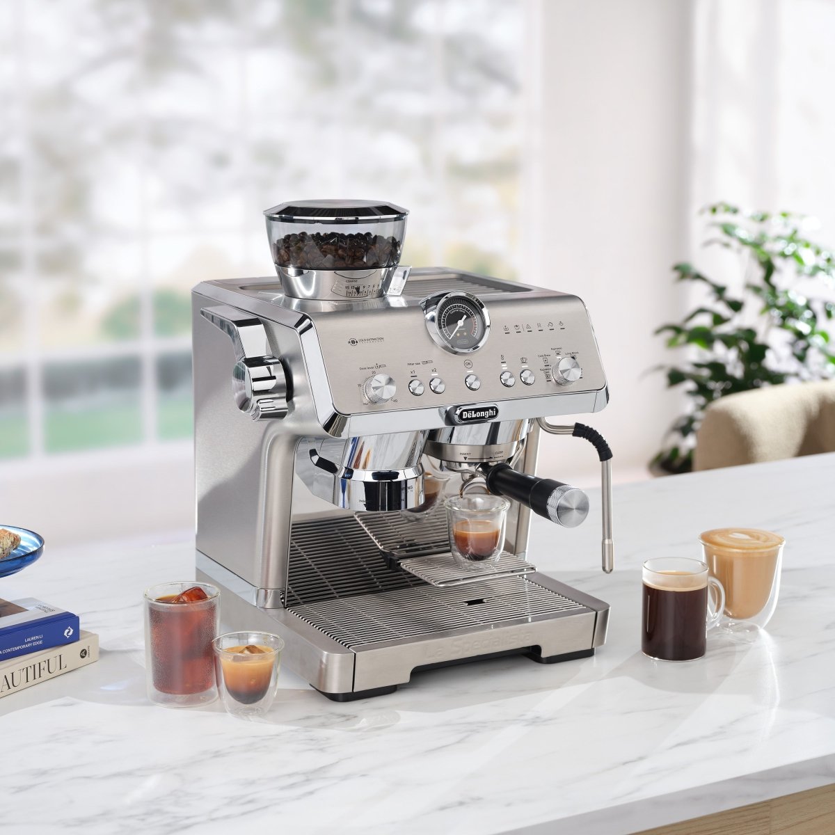 De’Longhi – La Specialista Opera – Espressomaschine mit Cold Brew (EC9555M)
